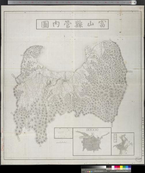 富山県管内図